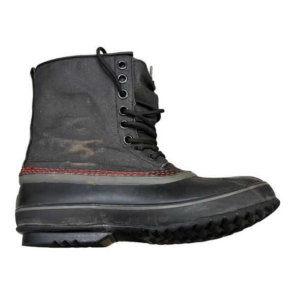 Sorel Men's 1964 Premium T CVS Boot Black/Sail Red 8 - Picture 8 of 9